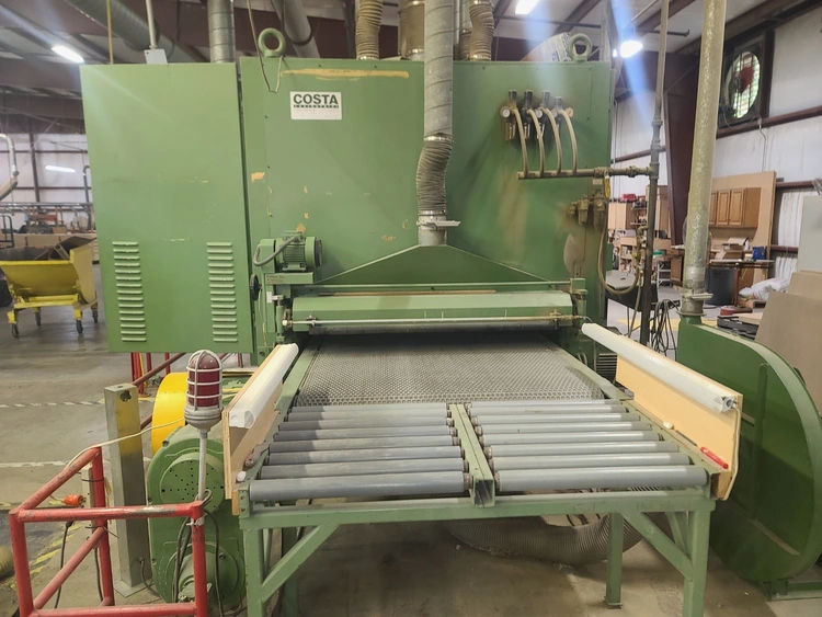 Used 1991 COSTA 8000 TR CTT 1350 Wide Belt Sanders Indiana US | Machine Solutions, LLC #1714686