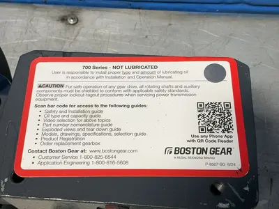 Used BOSTON GEAR F771840B5J Motors (misc) Ohio US | HGR 24 #1453602