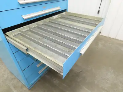Nu-Era Modular Tool Storage Cabinet 9 Drawer 45x28x61" Stanley Vidmar Lista