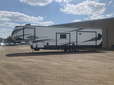 Used 2021 MILESTONE 377MB Campers, Caravans, Motorhomes Michigan US | Miedema Asset Management Group #1335040