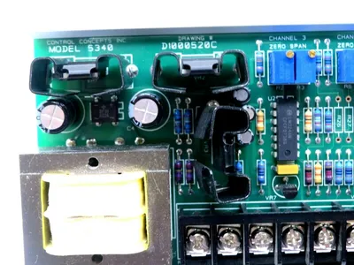 NEW CONTROL CONCEPTS 5340 PC BOARD 3 CHANNEL