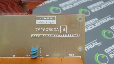 Solartron Schlumberger 79260502A Interface Board Used