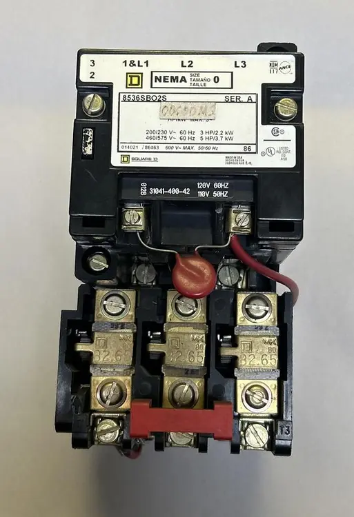 Used SQUARE D 8536SBO2S Industrial Controls Ohio US | Surplus Asset Holdings #1243752