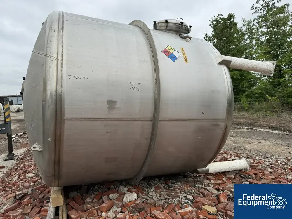 NEW Apache Stainless 4,700 Gal Apache Receiver Tank, 316 S/S