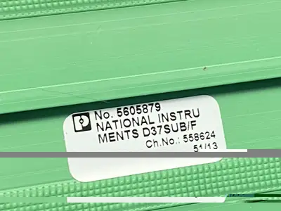 USED NATIONAL INSTRUMENTS HIGH VOLTAGE TERMINAL BLOCK 5605879