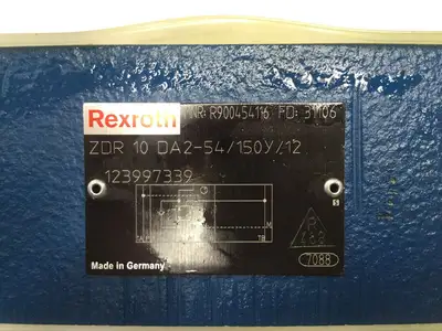 New | in-Stock Rexroth Pressure Reducing Valve ZDR 10 DA2-54/150y/12 Pump & Valve Parts Michigan US | Maverick Industrial Sales #1395156