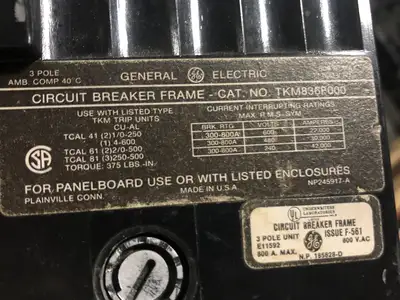 USED GENERAL ELECTRIC TKM836F000