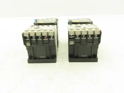 Fuji SK12L Motor Starter Contactor 5.5kW 600V & Overload .48-0.72A Lot of 2