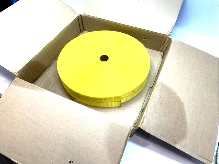 Used BULK-STRAP POLYESTER WEBBING YELLOW 4,900 LB WLL Misc Industrial Equipment | Maverick Industrial Sales #1100682