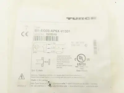 Turck BI1-EG05-AP6X-V1331 Proximity Sensor 4608640 Sn 1 mm Lot of 5