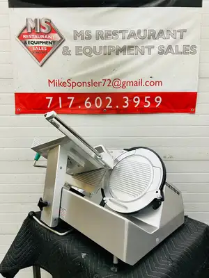 Bizerba 2017 GSPH Manual Deli Slicer Fully Refurbished Tested Working!