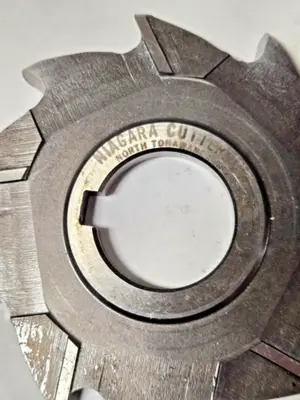 Niagara Milling Cutter 4" x 9/32 HIGH SPEED STEEL HSS resharpened