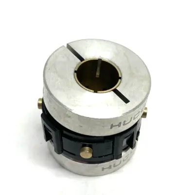 USED HOMAG FLEXIBLE SHAFT COUPLING 6/10 ID, 25 OD