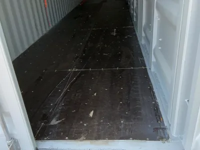 2026 40’L x 8’W x 9’ 6”T High Cube Shipping/Ground Container, swing doors on one end and four sets o...