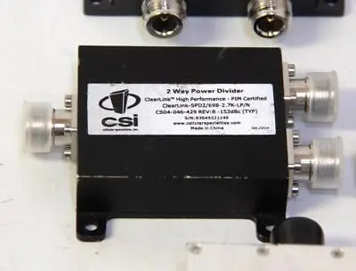 USED Westell Cellular Specialties Microlab CS04-047-429 CSI-S2BSC CS04-046-429  D3-69FN