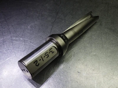 SECO 1.125" Coolant Thru 4xD Drill 1.25" Shank SD504-1125-450-1250R7 (LOC334)