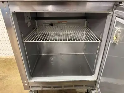 Used Beverage Air Used 27" Beverage-Air WTF27A Single Door Undercounter Worktop Freezer 120V Worktop Freezers Illinois US | Falcon Restaurant Supply #1375028