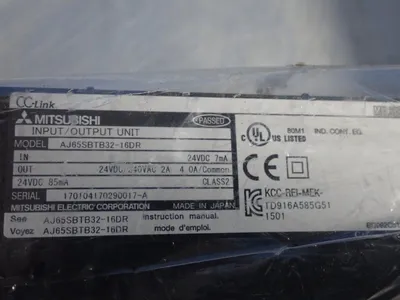 New | in-Stock MITSUBISHI ELECTRIC AJ65SBTB3216DR Input / Output Modules Ohio US | HGR 24 #751759