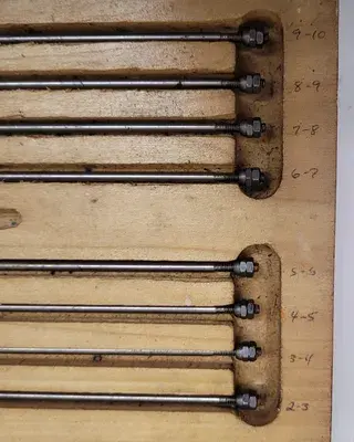 USED SCHERR-TUMICO DEPTH GAUGE