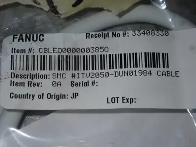 New | in-Stock SMC ITV2050DUN01984 Cable & Wire Ohio US | HGR 24 #1070091