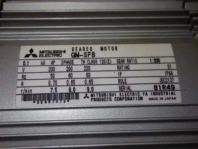 USED MITSUBISHI ELECTRIC GMSFB