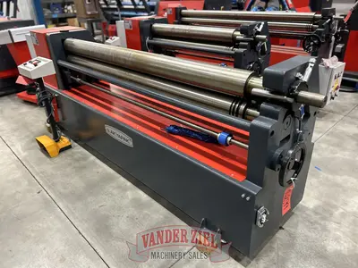 Akyapak ASM140-12/5.0 (4' x 1/4") 3 Roll Plate Bending Roll - NEW