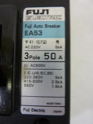 USED FUJI ELECTRIC EA53-50