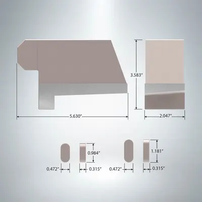 CLEVELAND PUNCH & DIE G10B0017 Shear Blades | Punch Press and Shear (2)