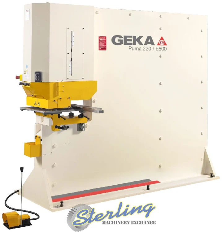 New | in-Stock GEKA PUMA 220SD Single Station Punches California US | Sterling Machinery Exchange #1466818