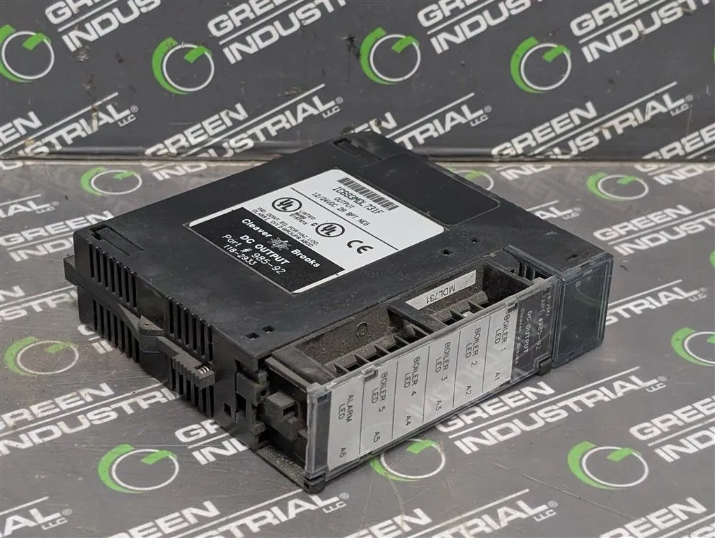 Cleaver Brooks CB Hawk DC Output Module 985-92 PLC IC693MDL731F 118-2933