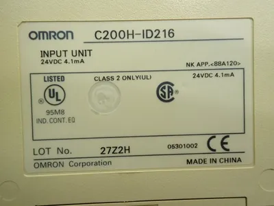USED OMRON C200HID216