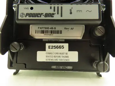Power One FXP7000-48-S Hot Swap Power Supply AC DC Converter 48VDC 7000W Output