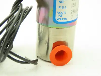 Honeywell Skinner B13ADK1150 Solenoid Valve 3-Way (NC) 240VAC 150 PSI 1/8" NPT