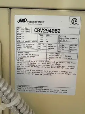 USED INGERSOLL-RAND UP6-10-TAS.150