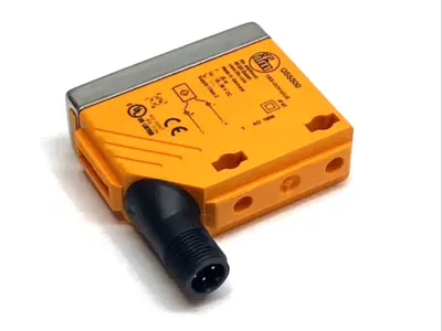 USED IFM THROUGH-BEAM PHOTOELECTRIC TRANSMITTER 25M RED LED M12