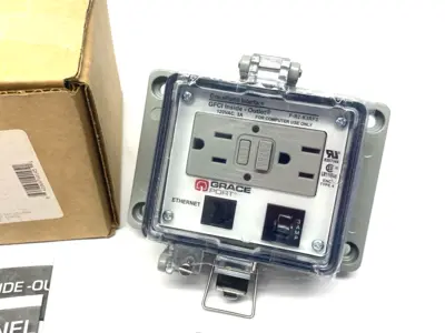 New | in-Stock Grace Technologies GracePort Ethernet Panel Interface Connector Electrical Fittings Michigan US | Maverick Industrial Sales #1391365