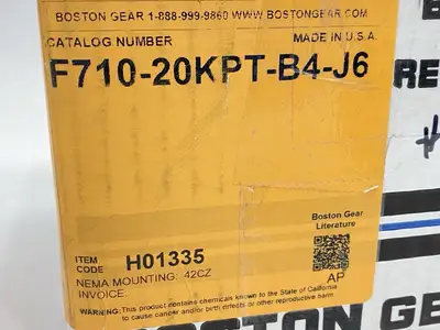 New | in-Stock Boston Gear 700 Series Worm Gear Speed Reducer 20:1 Speed Reducers Michigan US | Maverick Industrial Sales #1400025