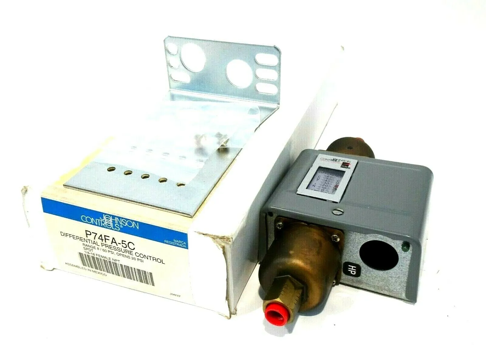NEW JOHNSON CONTROLS P74FA-5C PRESSURE CONTROL P74FA5C