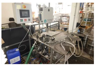 Premier Stainless Systems 3-Head Keg Washer – Model KGW-8A