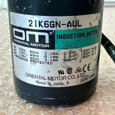 USED Oriental Motor 2IK6GN-AUL