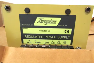 NEW ACOPIAN VA5MT510 POWER SUPPLY