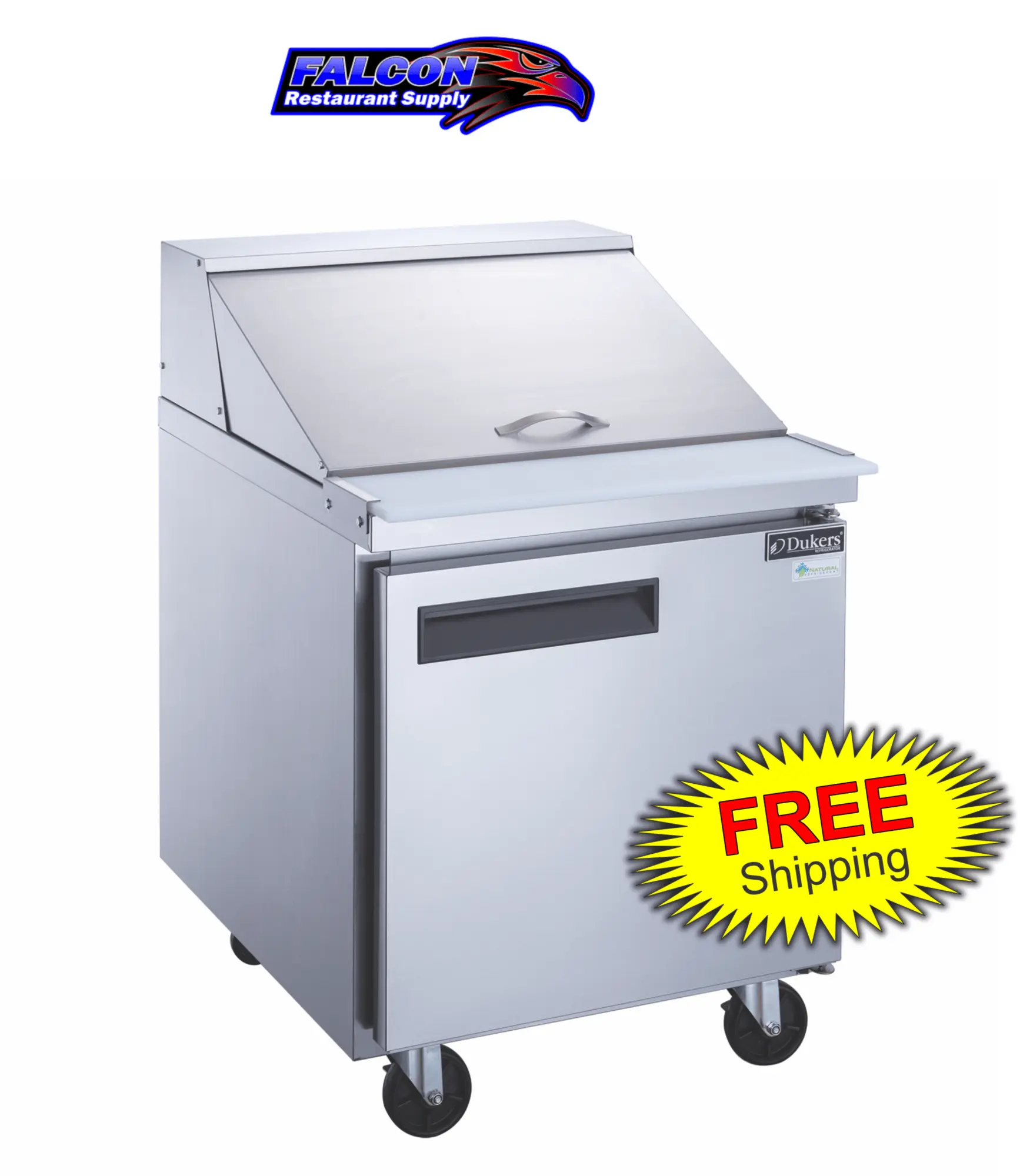 New | in-Stock Dukers _UNKNOWN_ Food Prep Tables Illinois US | Falcon Restaurant Supply #1376885