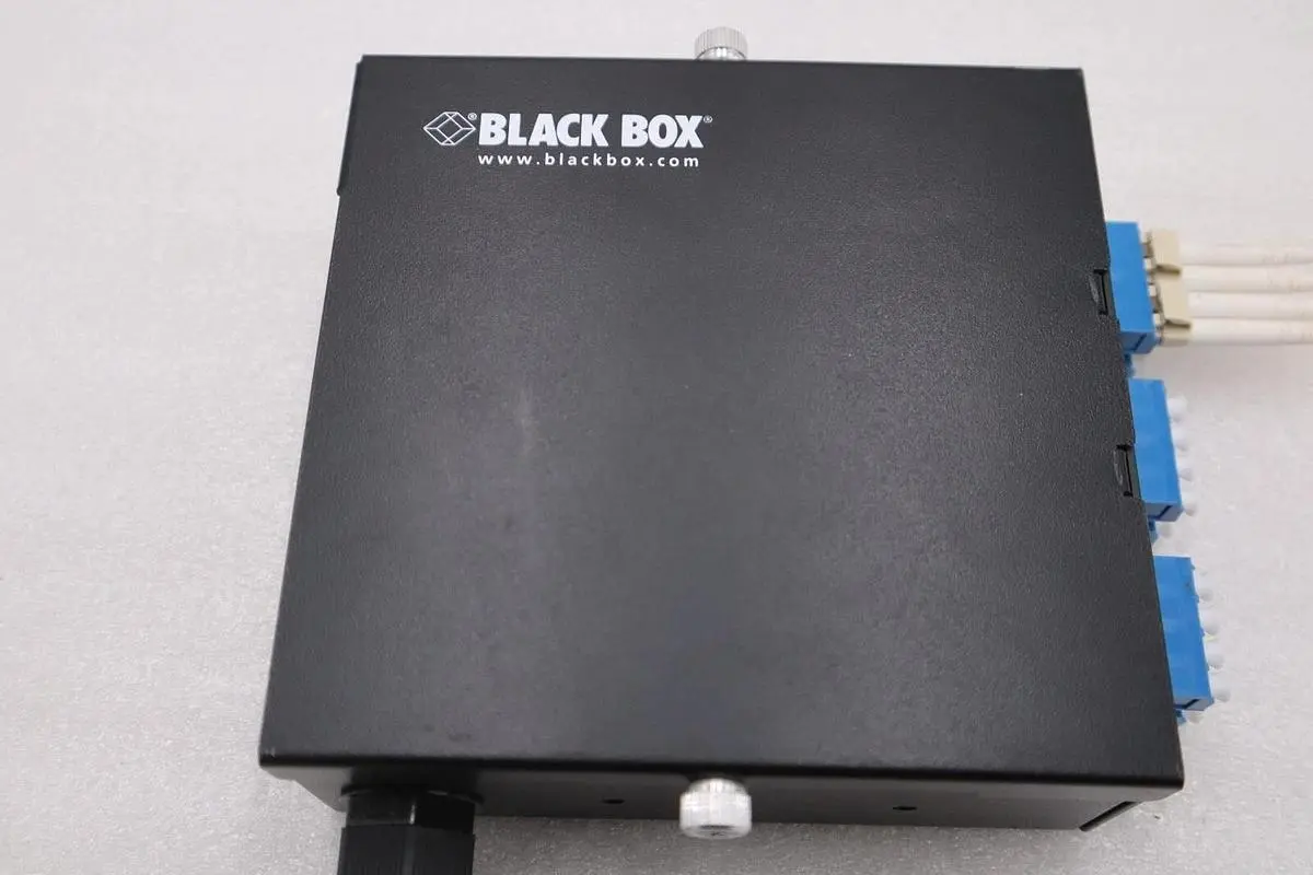 Black Box JPM398A JPM39 Series DIN Rail Mini Fiber Enclosure STOCK K-1121-A