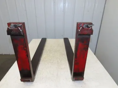 Kenhar K-347 4x42" Class 2 Steel Forklift Forks Tines 16" Carriage 1-Pair