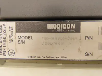 Modicon AEG AS-B803-008 Input Module 115V Discrete Input 8 Points