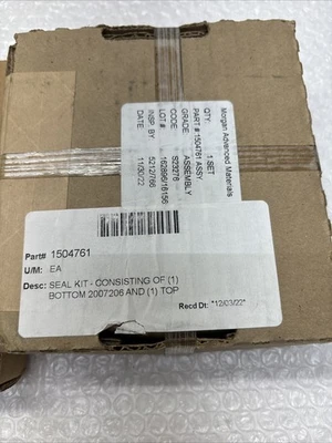 **New Seal Kit P658RCH  (Bottom plate 2007206 Top Plate 2007204)Fast Shipping #