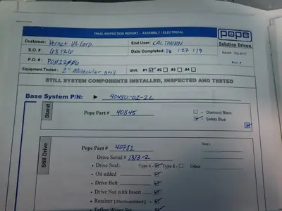 USED POPE SCIENTIFIC INC 40450012L