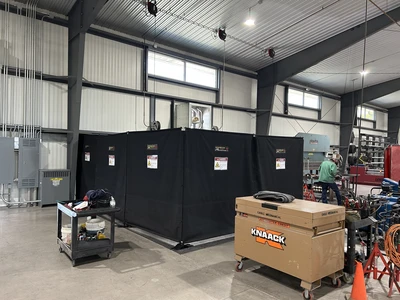 FLEX-GUARD 6x7 Laser Partition Laser Welding Screens, Barriers, & PPE | MacLean Machinery Network LLC (2)