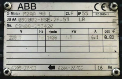 Alfa-Laval MAB 104B-24 oil purifier, SS.
