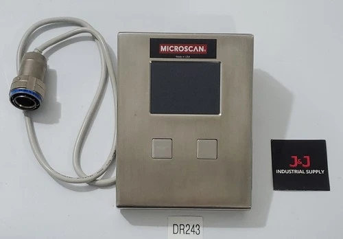 Used Microscan A1-20923-2 Barcode Scanners Indiana US | J&J Industrial Supply #518455
